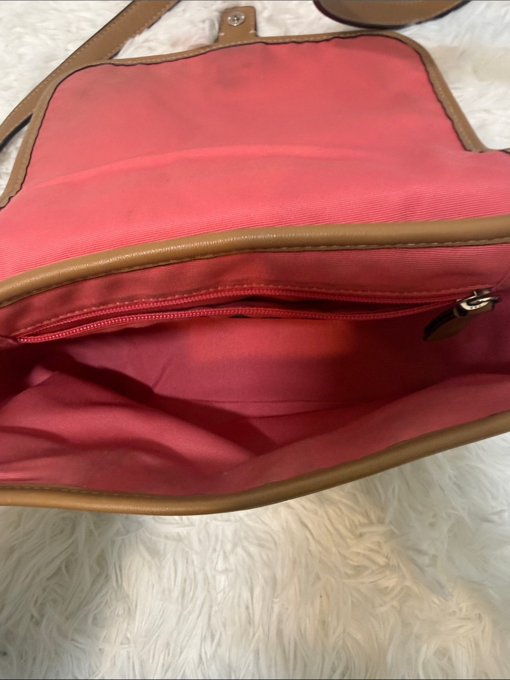 COACH Hadley Leather Field Shoulder Bag In Leather Natural - Picture 8 of 15